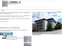 ibscholz.de Webseite Vorschau