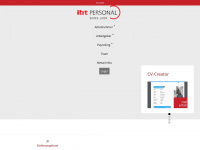 ibt-personal.ch Webseite Vorschau