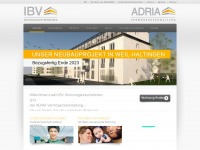 ibv-adria.de Webseite Vorschau