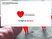 icdselbsthilfegruppe.ch Webseite Vorschau