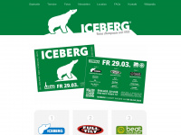 iceberg.at Webseite Vorschau