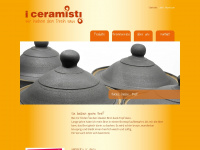 iceramisti.ch Webseite Vorschau