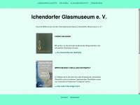 ichendorfer-glasmuseum.de Webseite Vorschau