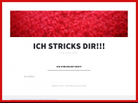 ichstricksdir.wordpress.com Webseite Vorschau