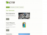 ictm.ch Webseite Vorschau