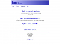 icube.ch Webseite Vorschau