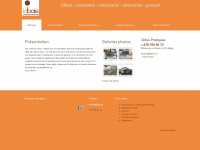 idbois.ch Webseite Vorschau
