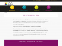 iddi-informatique.ch Webseite Vorschau