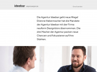 ideebar.ch Webseite Vorschau