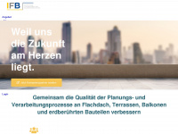ifb.co.at Webseite Vorschau