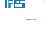 ifes.at Webseite Vorschau