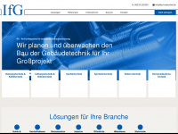 ifg-frankenthal.de Webseite Vorschau