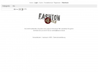 newsletter.fashion123.de Webseite Vorschau