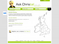 ask-christel.co.uk Webseite Vorschau