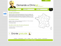 demande-a-christel.fr Webseite Vorschau