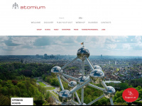 atomium.be Webseite Vorschau