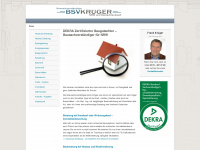 bsv-krueger.de Webseite Vorschau