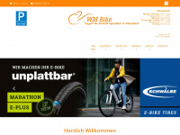 wm-bike.de Webseite Vorschau