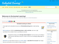 enchantedlearning.com Webseite Vorschau