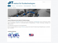 ift-fluid-liner.de Webseite Vorschau