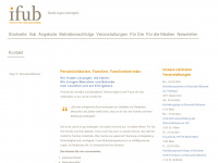 ifub.at Webseite Vorschau
