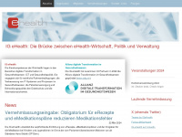 ig-ehealth.ch Webseite Vorschau