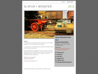 ig-spur-1-muenster.de Webseite Vorschau