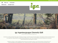 igc-chemnitz.de Webseite Vorschau