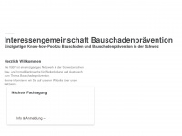 igbp.ch Webseite Vorschau
