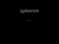 igdietrich.de Webseite Vorschau