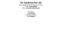 ihr-badmacher.de Webseite Vorschau