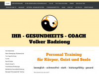 ihr-gesundheits-coach.de Webseite Vorschau