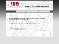 ihw-ingenieure.de Webseite Vorschau