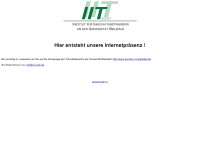 iit-unibi.de Webseite Vorschau