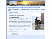 ijsselmeer-segeln.de Webseite Vorschau