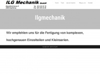 ilgmechanik.ch Webseite Vorschau
