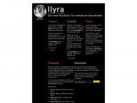 ilyra.de Webseite Vorschau