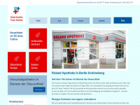 roland-apotheke-berlin.de Webseite Vorschau
