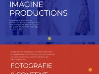 imagine-productions.de Webseite Vorschau