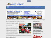 imbiss-schmidt.de Webseite Vorschau