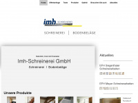imh-baumontagen.ch Webseite Vorschau