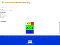 imker-klosterneuburg.at Webseite Vorschau