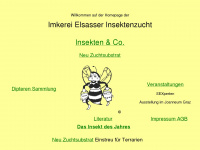 imkerei-elsasser-austria.at Webseite Vorschau