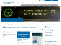 transvienna.univie.ac.at Webseite Vorschau