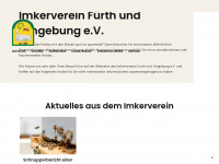 imkerverein-fuerth.de Webseite Vorschau
