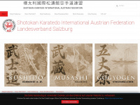 karate-sbg.at Webseite Vorschau