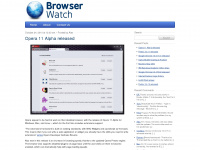 browser-watch.com Webseite Vorschau
