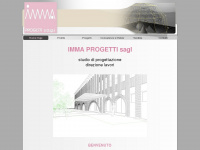 immaprogetti.ch Webseite Vorschau
