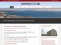 immeco.ch Webseite Vorschau