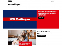 spd-meitingen.de Webseite Vorschau